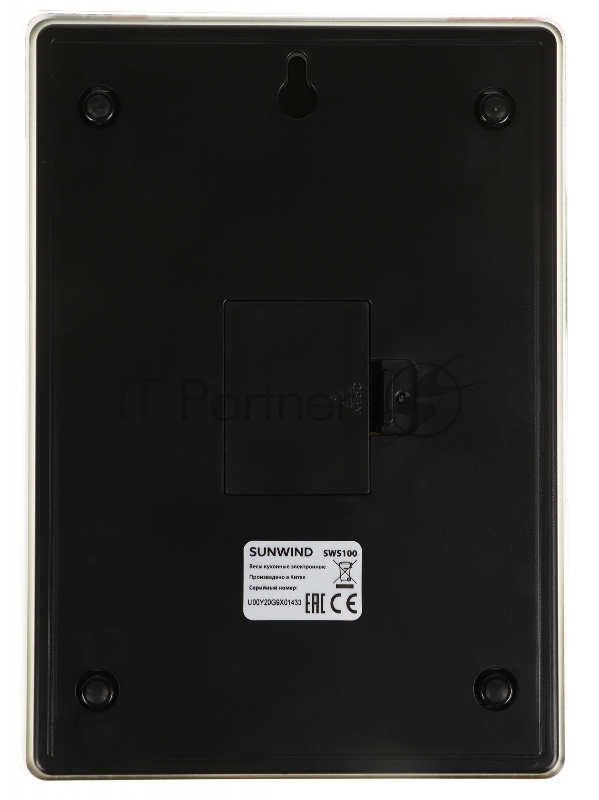 Весы кухонные электронные SunWind SWS100 макс.вес:5кг рисунок/вафли