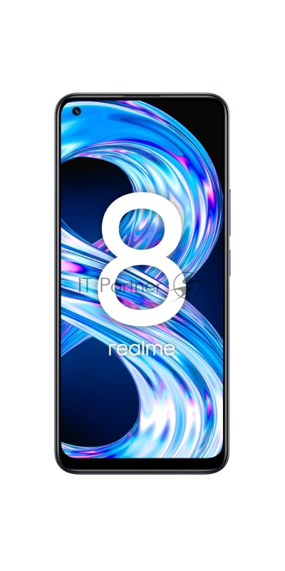 Смартфон REALME СМАРТФОН REALME RMX3085 (realme 8) 6+128 ГБ ЦВЕТ: ГЛУБОКИЙ ЧЕРНЫЙ (PUNK BLACK)