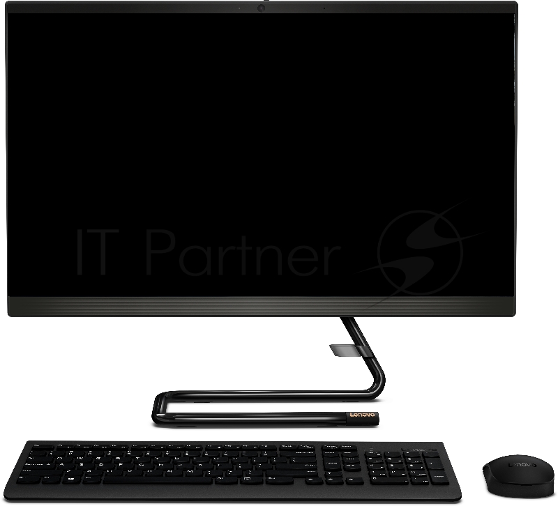 Моноблок Lenovo IdeaCentre AIO A340-24IGM 23.8(1920x1080 IPS)/Intel Pentium Silver J5040(2Ghz)/4096Mb/512SSDGb/DV UHD Graphics 605/BT/WiFi/war 1y/5.87kg/black/DOS + Keyboard, mouse USB