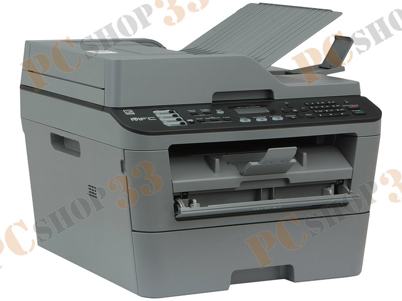 МФУ Brother MFC-L2700DWR A4, лазерный, принтер + сканер + копир + факс, ЖК, чёрно-серый (USB2.0, LAN, WiFi)