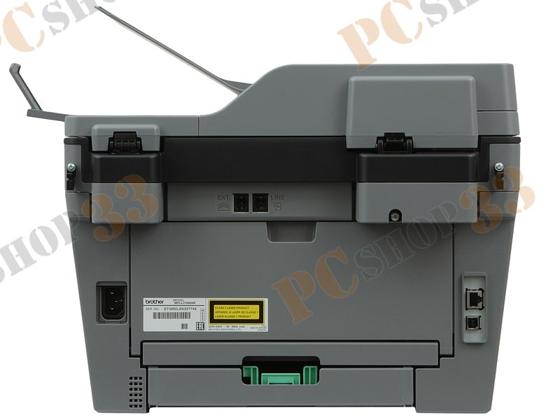 МФУ Brother MFC-L2700DWR A4, лазерный, принтер + сканер + копир + факс, ЖК, чёрно-серый (USB2.0, LAN, WiFi)