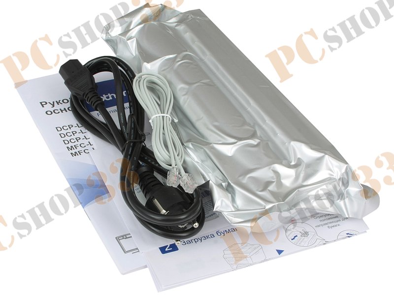 МФУ Brother MFC-L2700DWR A4, лазерный, принтер + сканер + копир + факс, ЖК, чёрно-серый (USB2.0, LAN, WiFi)