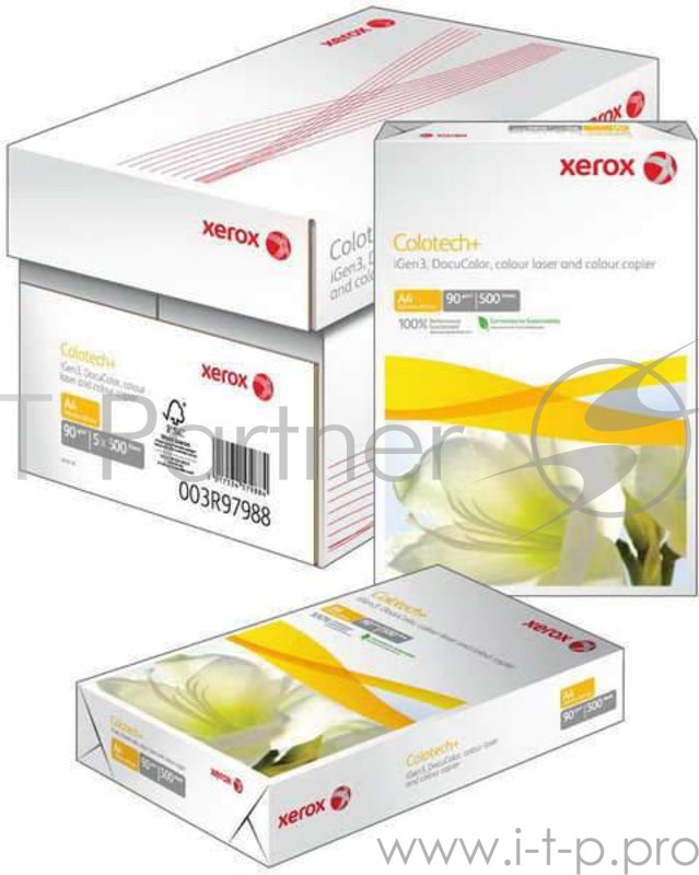 Бумага XEROX 003R92072 Бумага XEROX Colotech Plus 170CIE, 300г, SRA3 (450 x 320мм), 125 листов