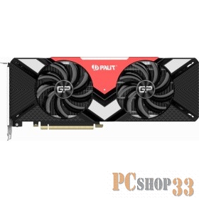 Видеокарта PALIT GeForce RTX2080 GAMING PRO OC 8GB 256bit GDDR6 USB-C, HDMI, 3xDP Ret { 8GB GDDR6 256bit 14Gbps 1815MHz 3xDP HDMI USB-C / NE62080S20P2-180A }