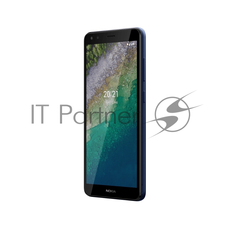 Смартфон Nokia C01 PLUS DS TA-1383 BLUE 1/16, 5.45” 18:9, 4x 1.6GHz+ 4x 1.2HGz, 8 Core, 1GB RAM, 16GB, up to 128GB flash, 5Mpix/5Mpix, 2 Sim, GSM, WCDMA, LTE, BT v4.2, Wi-Fi, GPS/AGPS, ALS,Proximity sensor, Accelerometer, Micro-USB, 3000mAh, Android
