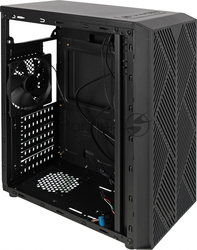 Корпус Accord ACC-CL297B черный без БП ATX 1x120mm 2xUSB2.0 1xUSB3.0 audio