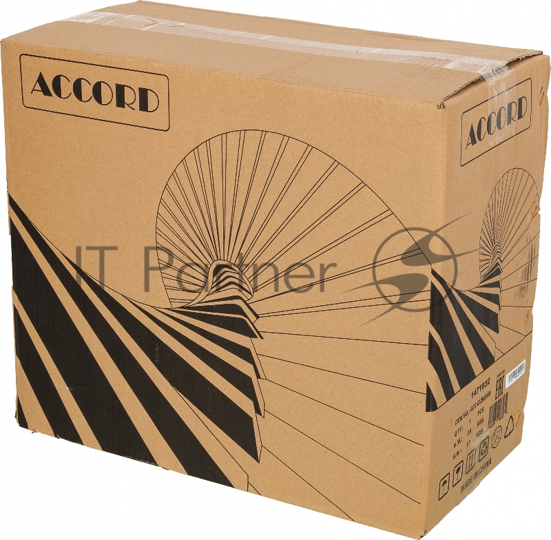 Корпус Accord ACC-CT295RGB черный без БП ATX 1x120mm 2xUSB2.0 1xUSB3.0 audio