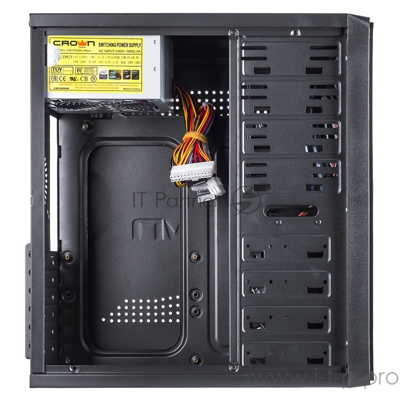 Корпус Miditower CROWN CMC-C503 black ATX (CM-450office)