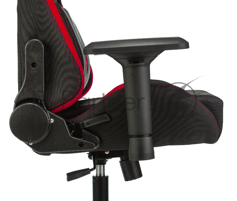 Кресло игровое A4Tech Bloody GC-950 черный/красный текстиль/эко.кожа крестовина металл