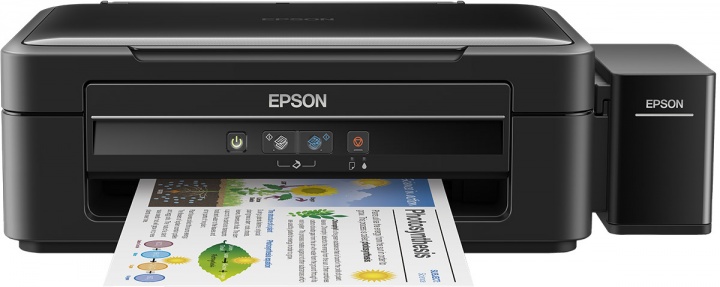МФУ Epson L382 A4, струйный, принтер + сканер + копир, черный (USB2.0)