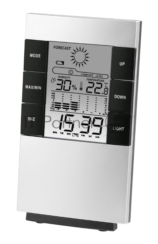 Термометр Hama TH-200 серебристый/черный