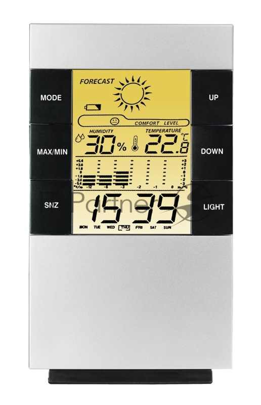 Термометр Hama TH-200 серебристый/черный