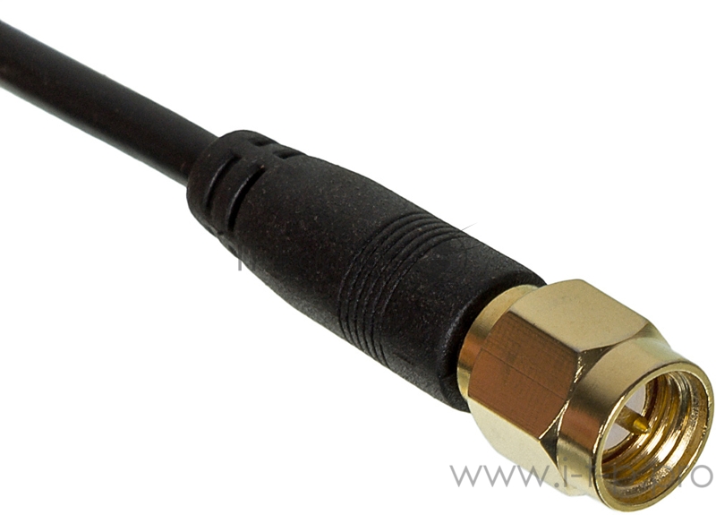 Антенна DS-4G30-150RG174SMAMM3M+2CRC9 3м многодиапазонная черный