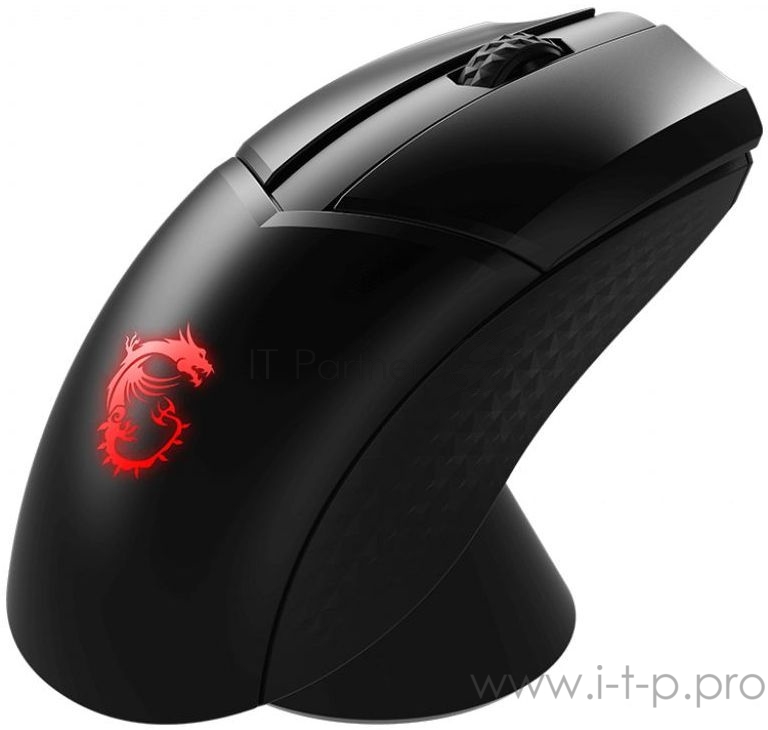 Мышь MSI Clutch GM41 Lightweight черный/красный оптическая (16000dpi) беспроводная USB2.0 (6but)