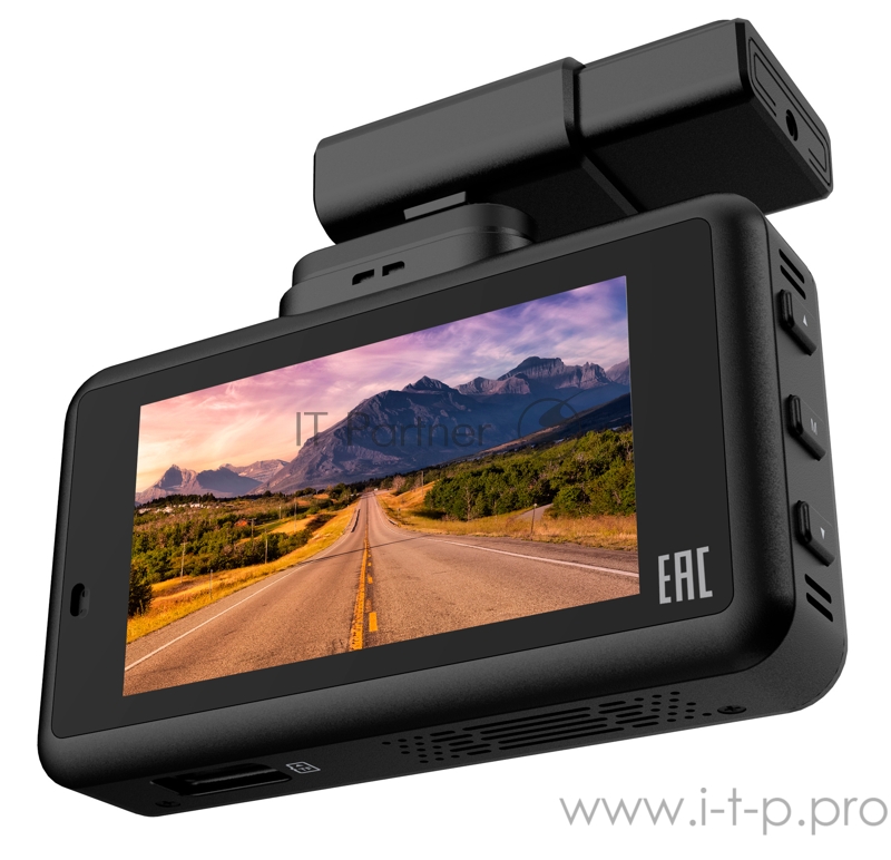 Видеорегистратор с радар-детектором Digma Freedrive 760 GPS черный