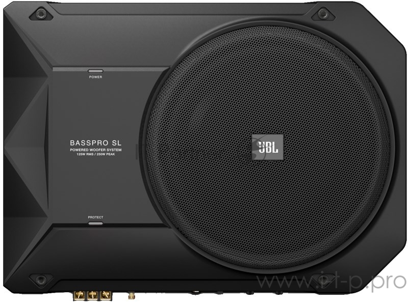 Сабвуфер автомобильный JBL BassPro SL2 125Вт активный (20см/8)