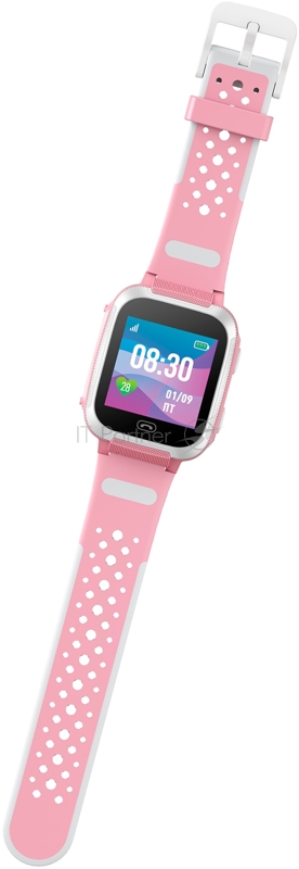 Смарт-часы Jet Kid Friend 40мм 1.44 TFT розовый/белый (FRIEND PINK+WHITE)