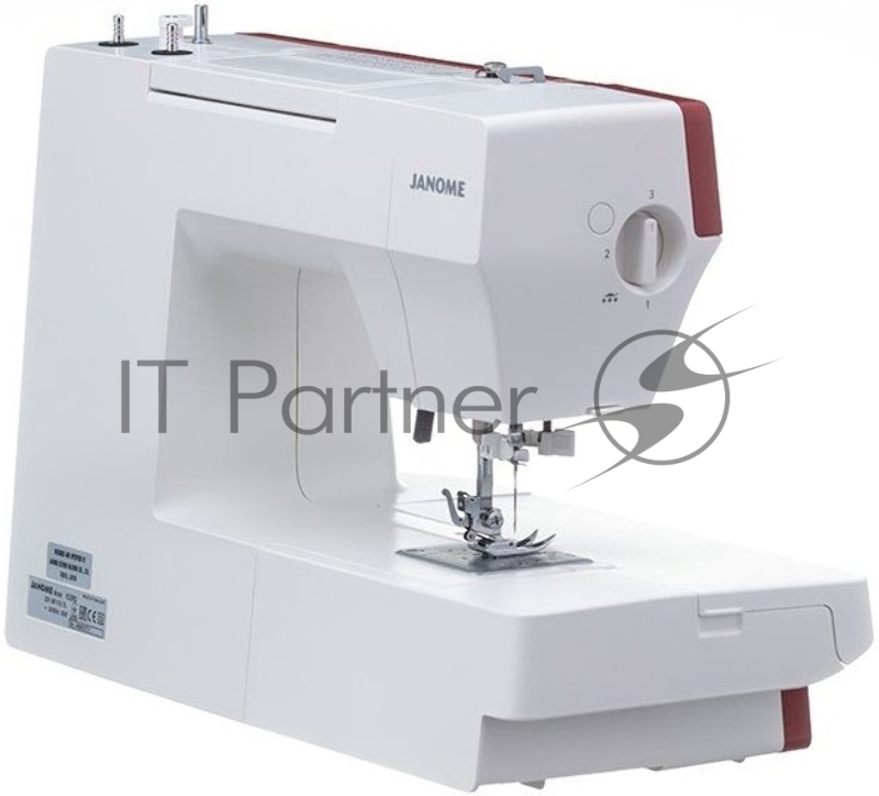 Швейная машина Janome 1522RD 25 операции, петля автомат, верт. челнок, нитевдеватель, мягкий , подарочный набор (шпульки, ножницы, сантиметровая лента, игольница )
