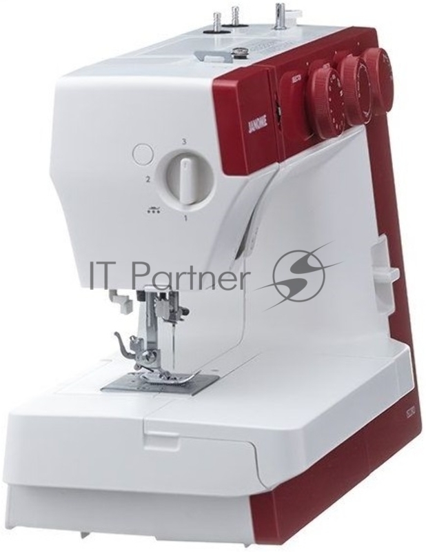 Швейная машина Janome 1522RD 25 операции, петля автомат, верт. челнок, нитевдеватель, мягкий , подарочный набор (шпульки, ножницы, сантиметровая лента, игольница )