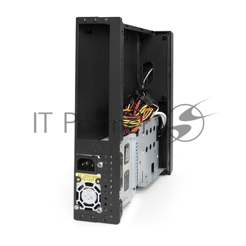 Корпус Desktop ExeGate FL-101 (mini-ITX, без БП, 2*USB, аудио, черный)