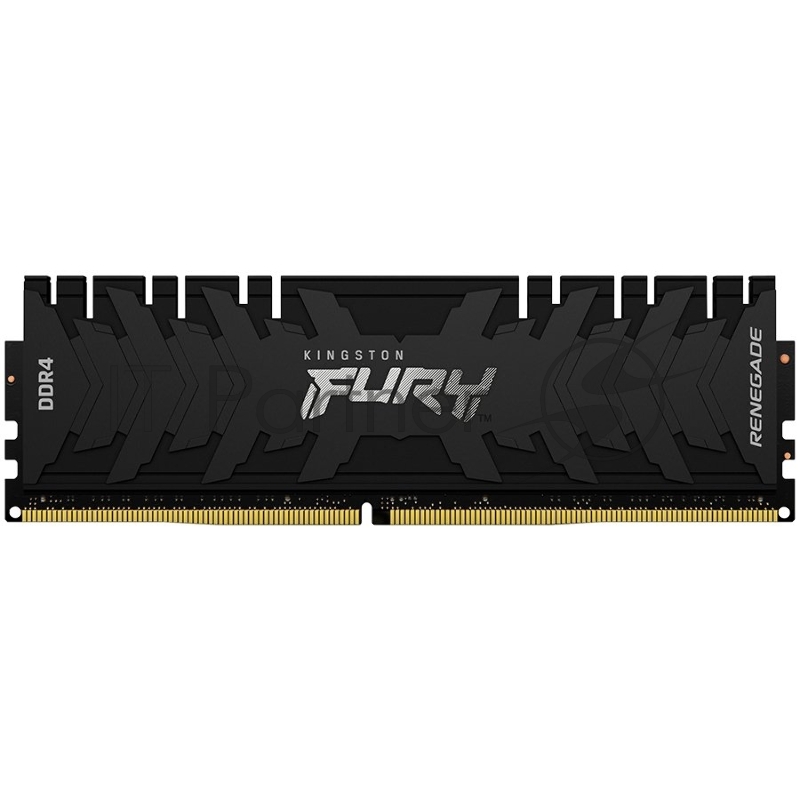 Оперативная память Kingston DRAM 16GB 3200MHz DDR4 CL16 DIMM 1Gx8 FURY Renegade Black EAN: 740617322040