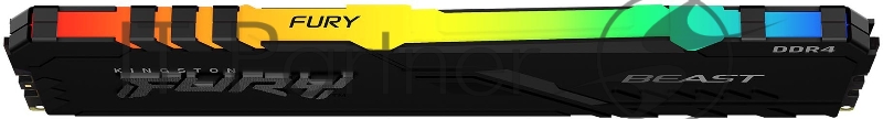 Оперативная память Kingston DRAM 16GB 3600MHz DDR4 CL18 DIMM FURY Beast RGB EAN: 740617319064