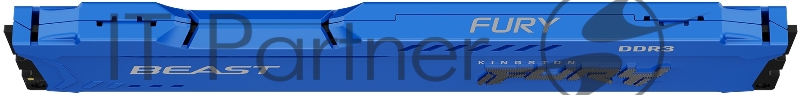 Оперативная память Kingston DRAM 4GB 1866MHz DDR3 CL10 DIMM FURY Beast Blue EAN: 740617318074