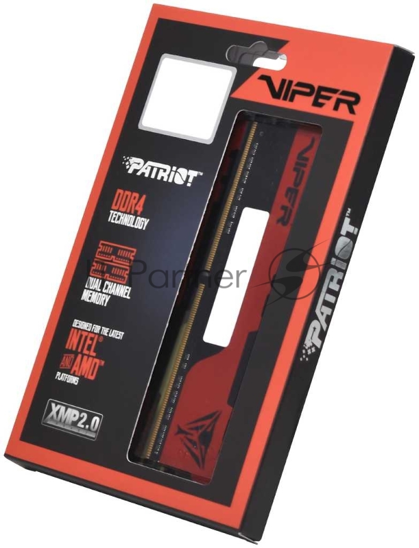 Оперативная память 16Gb DDR4 3600MHz Patriot Viper Elite II (PVE2416G360C0K) (2x8Gb KIT) CL20