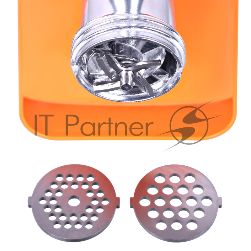 Мясорубка SunWind SWG180 1800Вт белый/оранжевый