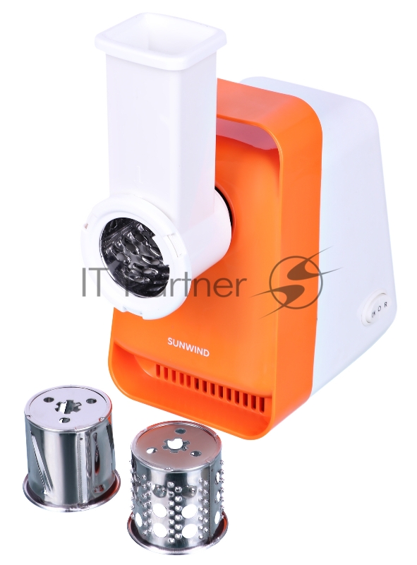 Мясорубка SunWind SWG180 1800Вт белый/оранжевый