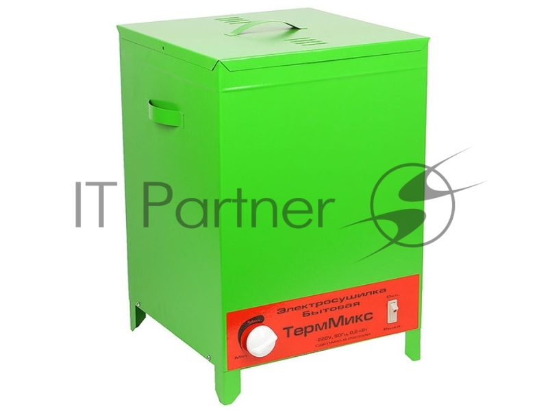 Сушилка для овощей и фруктов ТермМикс (цельно металлическая, 4 поддона, с вент., цвет салатовый)