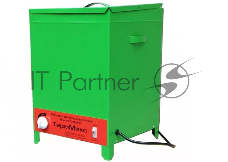 Сушилка для овощей и фруктов ТермМикс, цельнометаллическая, 5 поддонов, с вент., цвет салатовый