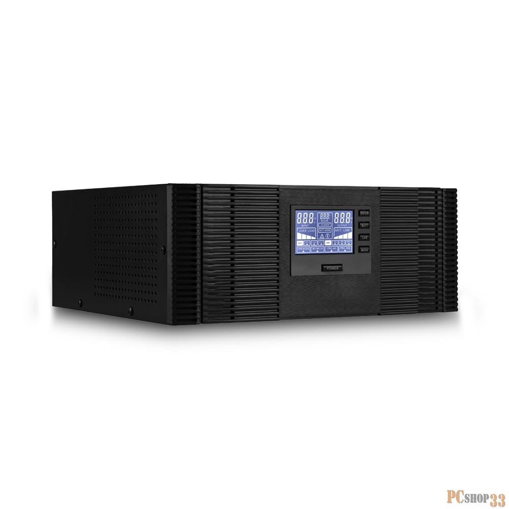 ИБП SVC, DI-800-F-LCD, 800Ва/640Вт , LCD-дисплей, черный