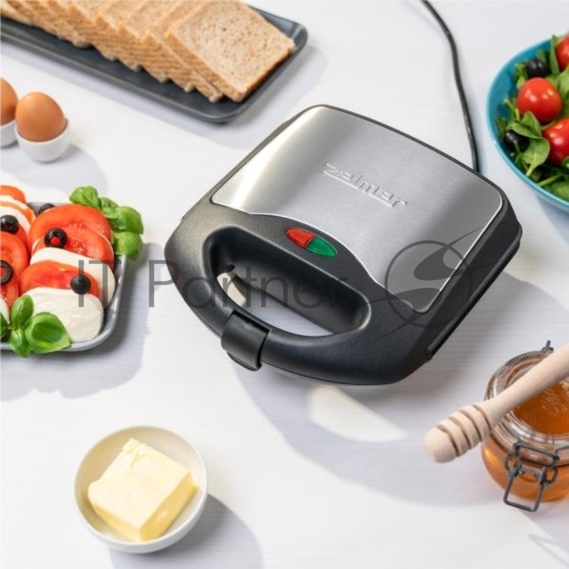 Сандвич мейкер ZSM7860 BLACK/INOX ZELMER