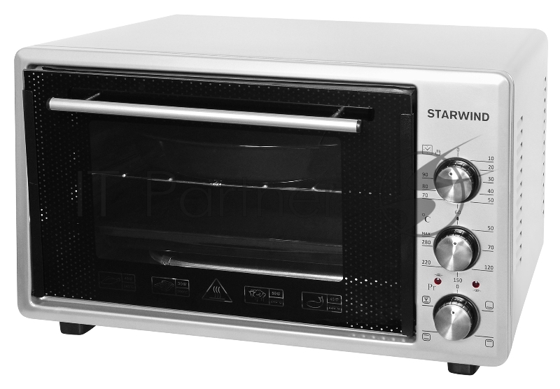 Мини-печь Starwind SMO2021 36л. 1300Вт серый