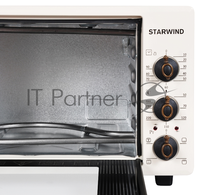 Мини-печь Starwind SMO2026 36л. 1300Вт бежевый