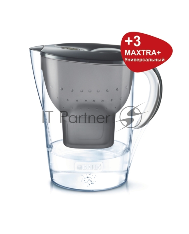 Фильтр-кувшин BRITA MARELLA XL MEMO 3MX+ Графит (3.5) 3 кассеты