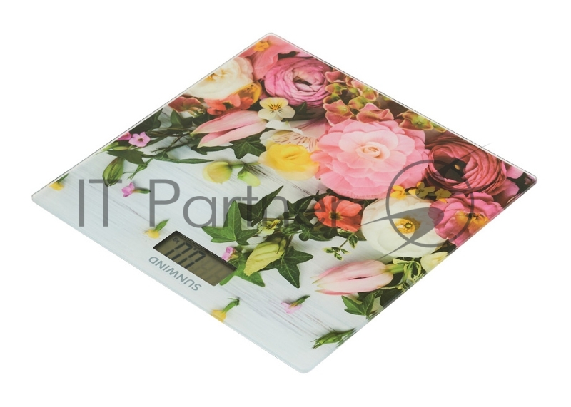 Весы напольные электронные SunWind SSB050 макс.180кг рисунок