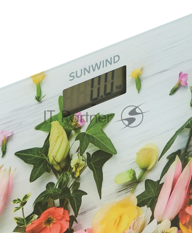 Весы напольные электронные SunWind SSB050 макс.180кг рисунок