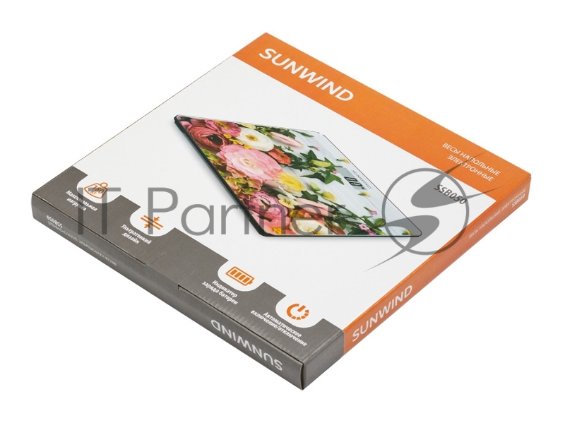 Весы напольные электронные SunWind SSB050 макс.180кг рисунок