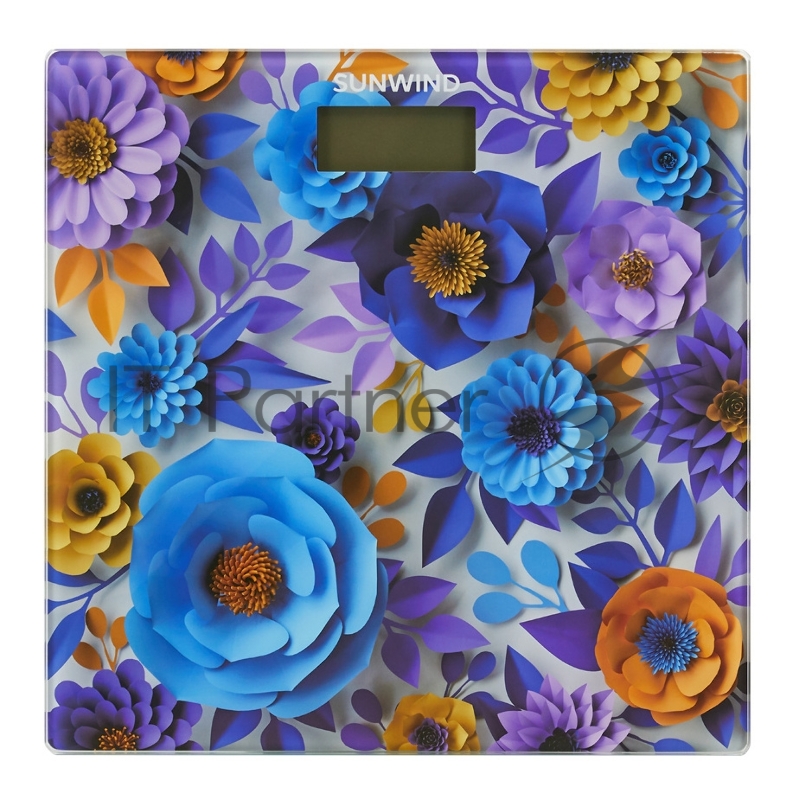 Весы напольные электронные SunWind SSB051 макс.180кг рисунок