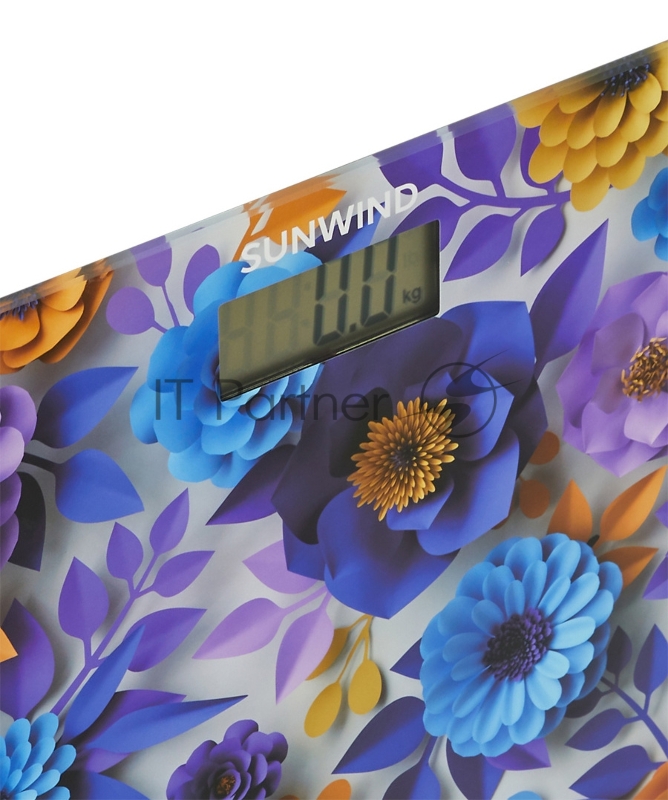 Весы напольные электронные SunWind SSB051 макс.180кг рисунок