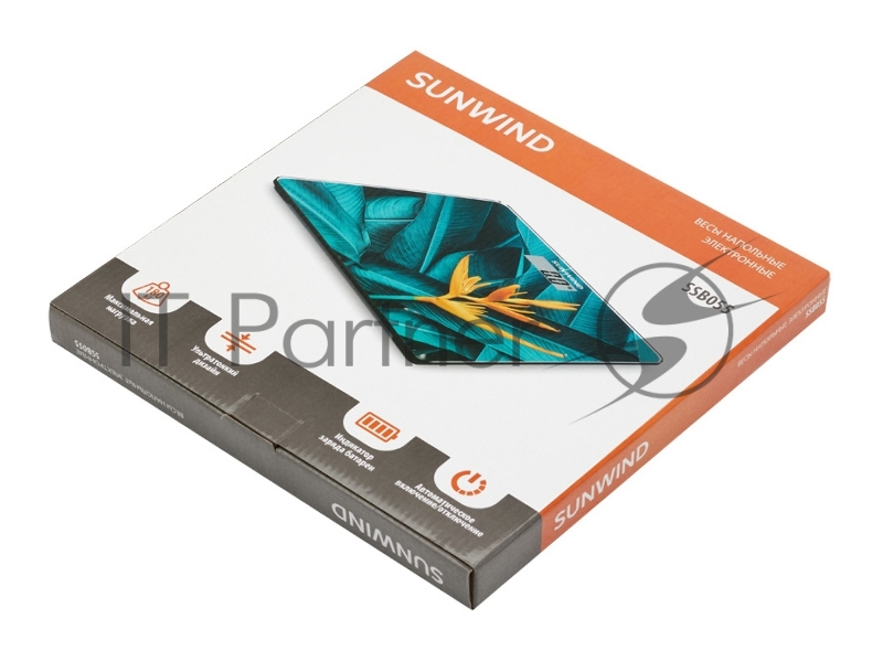 Весы напольные электронные SunWind SSB055 макс.180кг рисунок