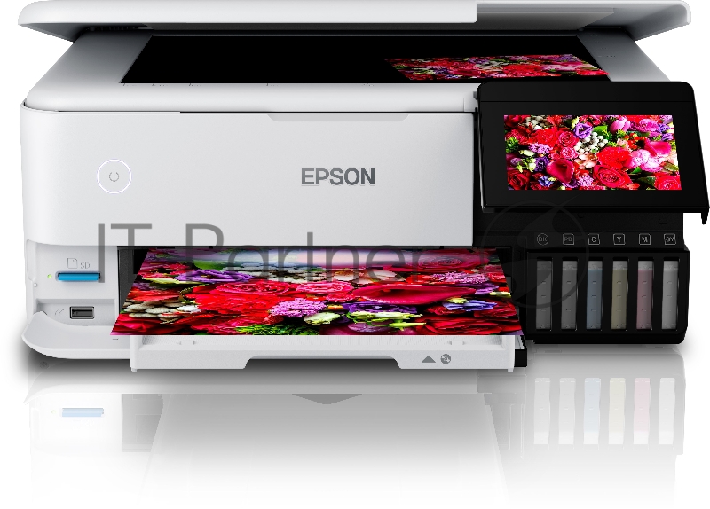 МФУ струйный Epson L8160 (C11CJ20404) A4 Duplex Net WiFi USB RJ-45 черно-белый