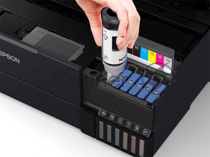 МФУ струйный Epson L8180 (C11CJ21403) A3 Duplex Net WiFi USB RJ-45 черный