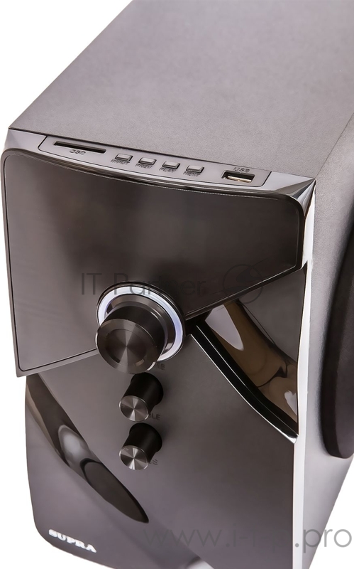 Акустическая система SUPRA SMB-290 (Bluetooth. Максимальная мощность: 550 Вт. Суммарная мощность (RMS) 60 Вт. FM тюнер. USB порт. SD порт. AUX вход. Пульт ДУ.)