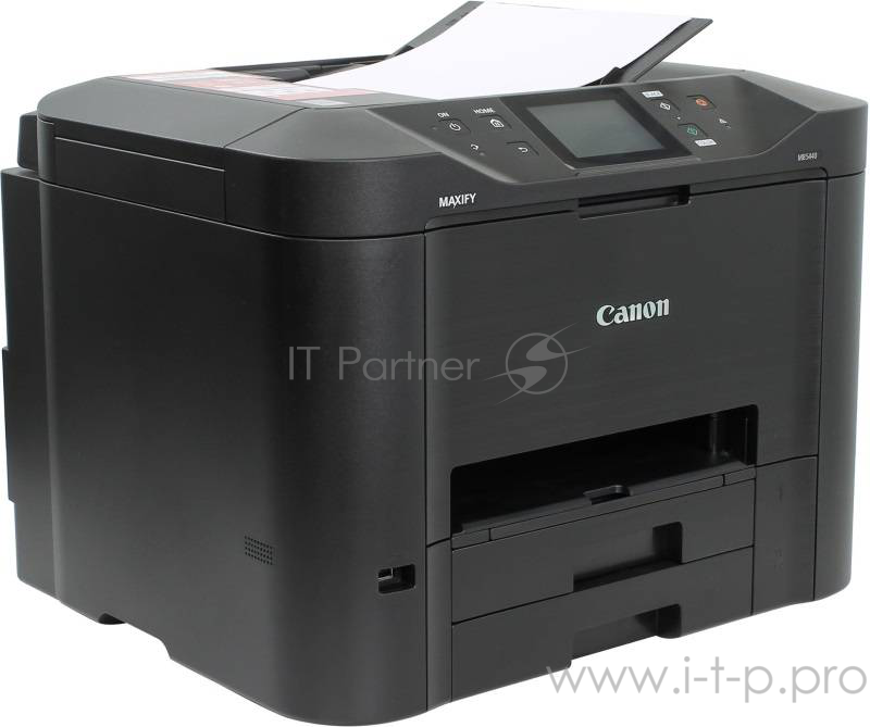 МФУ Canon MAXIFY MB5440 A4, струйный, принтер + сканер + копир + факс, ЖК 3.5, черный (USB2.0, LAN, WiFi)