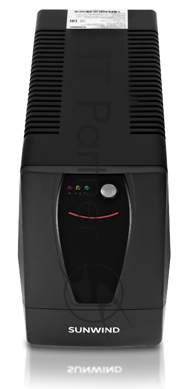 Источник бесперебойного питания SunWind SW1050 600Вт 1000ВА черный