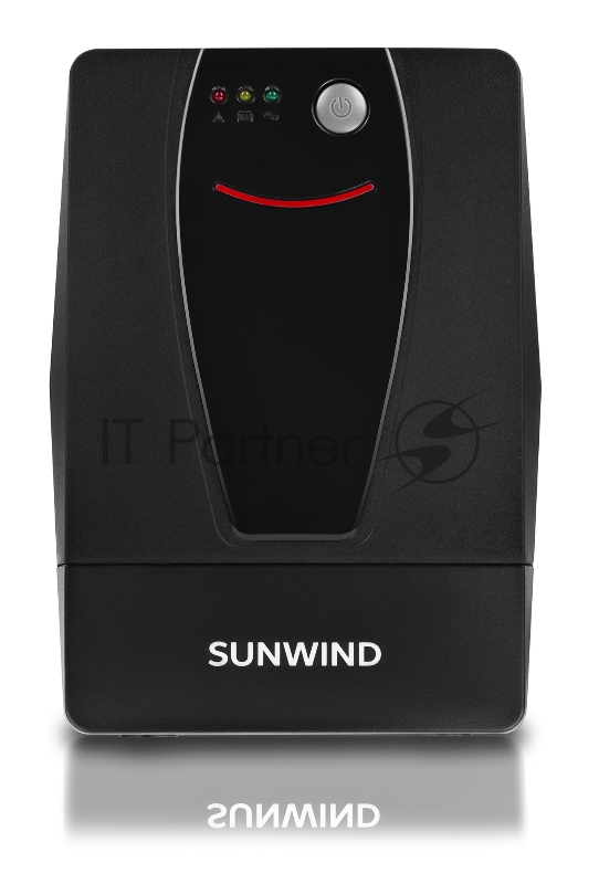 Источник бесперебойного питания SunWind SW1050 600Вт 1000ВА черный