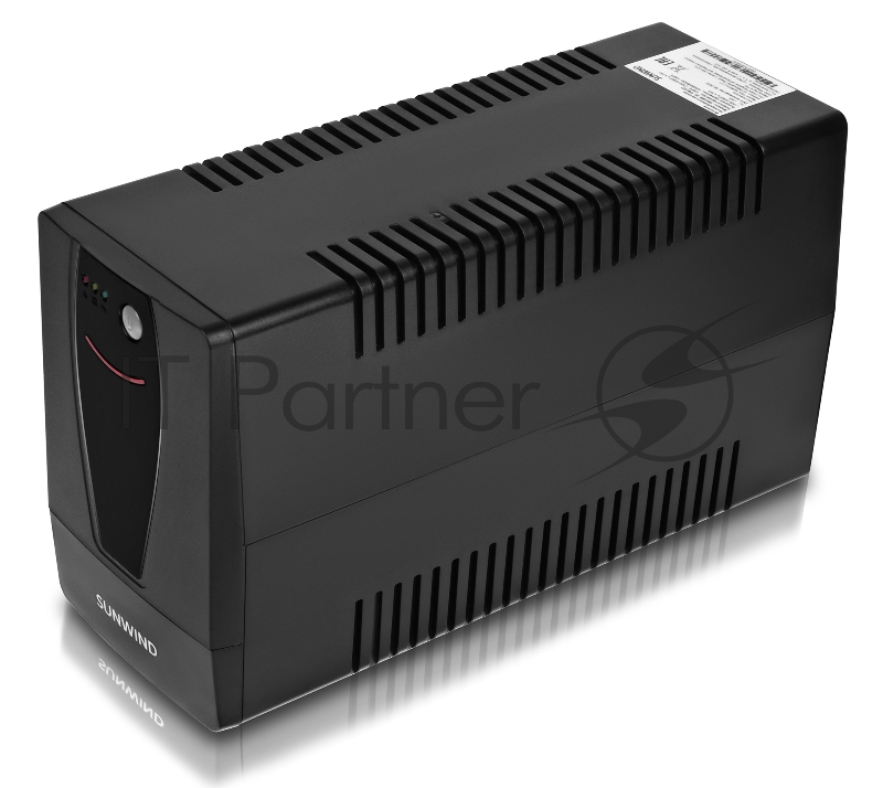 Источник бесперебойного питания SunWind SW1050 600Вт 1000ВА черный